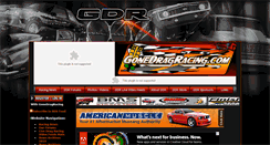 Desktop Screenshot of gonedragracing.com